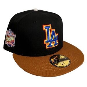 Los Angeles Dodgers New Era MLB 40th Anniversary 59FIFTY Fitted Hat Size 7 3/8